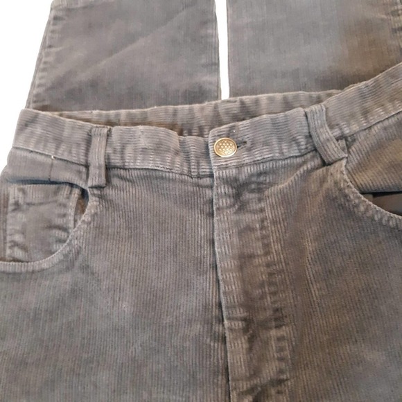 Forenza Women's Dark Gray Corduroy Pants Size 6 Style 26-4870 - Picture 2 of 8